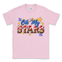 Bubblegum Pink oh my stars Classic Tee - texasbilliewilder