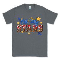 Charcoal Heather oh my stars Classic Tee - texasbilliewilder