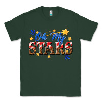 Sports Green oh my stars Classic Tee - texasbilliewilder