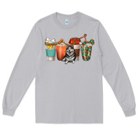 Moon Dust alaskan husky dog coffee cups Long Sleeve Tee - texasbilliewilder
