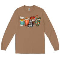 Toasted Coconut alaskan husky dog coffee cups Long Sleeve Tee - texasbilliewilder