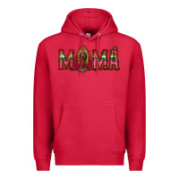 Cardinal mama floral aztec leopard Premium Hoodie - Jasminsmagicworld