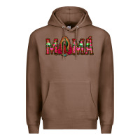 Chestnut mama floral aztec leopard Premium Hoodie - Jasminsmagicworld