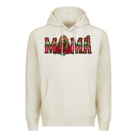 Oatmeal Heather mama floral aztec leopard Premium Hoodie - Jasminsmagicworld