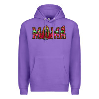 Purple mama floral aztec leopard Premium Hoodie - Jasminsmagicworld