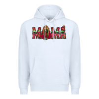 White mama floral aztec leopard Premium Hoodie - Jasminsmagicworld