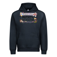 Navy hello im mentally at the bookstore Urban Hoodie - MaliasSmallBusiness