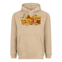 Mushroom bee drink Heavyweight Hoodie - RacoonDesign