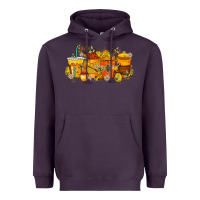 Plum bee drink Heavyweight Hoodie - RacoonDesign