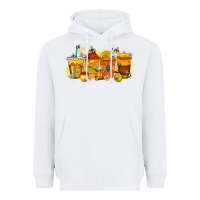 White bee drink Heavyweight Hoodie - RacoonDesign