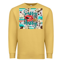 Antique Gold sassy but classy Premium Sweatshirt - JahusDesignShop