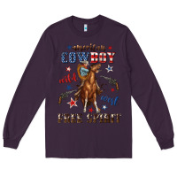 Plum american cowboy wild west free spirit Long Sleeve Tee - texasbilliewilder