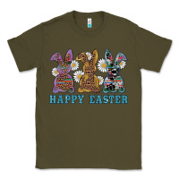 Army Green easter western bunnys happy easter Classic Tee - RanaPortraitStore