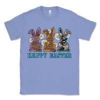 Colony Blue easter western bunnys happy easter Classic Tee - RanaPortraitStore