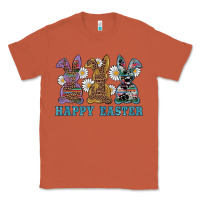 Copper easter western bunnys happy easter Classic Tee - RanaPortraitStore