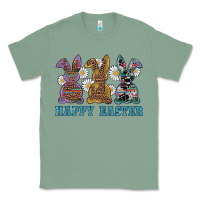 Sage easter western bunnys happy easter Classic Tee - RanaPortraitStore