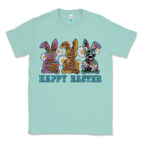 Seafoam easter western bunnys happy easter Classic Tee - RanaPortraitStore