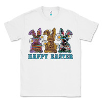 White easter western bunnys happy easter Classic Tee - RanaPortraitStore