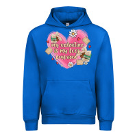 Cobalt my valentine is my look boyfriend Urban Hoodie - MaliasSmallBusiness