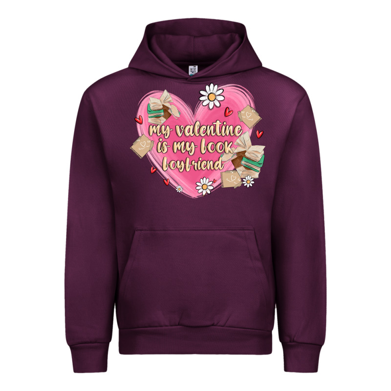My Valentine Is My Look Boyfriend Urban Hoodie by MaliasSmallBusiness | Teevron