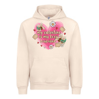 Sandshell my valentine is my look boyfriend Urban Hoodie - MaliasSmallBusiness