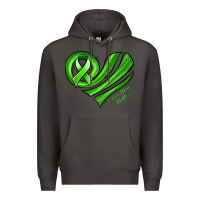 Smoke mental health awareness heart Premium Hoodie - Jasminsmagicworld