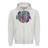 Dove Grey racing mama Zipper Hoodie - Zillion Design Studio