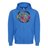 True Royal racing mama Zipper Hoodie - Zillion Design Studio