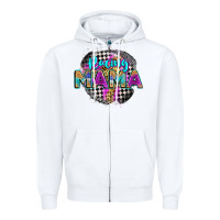 White racing mama Zipper Hoodie - Zillion Design Studio