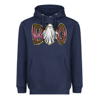 Navy boo ghost Heavyweight Hoodie - RacoonDesign