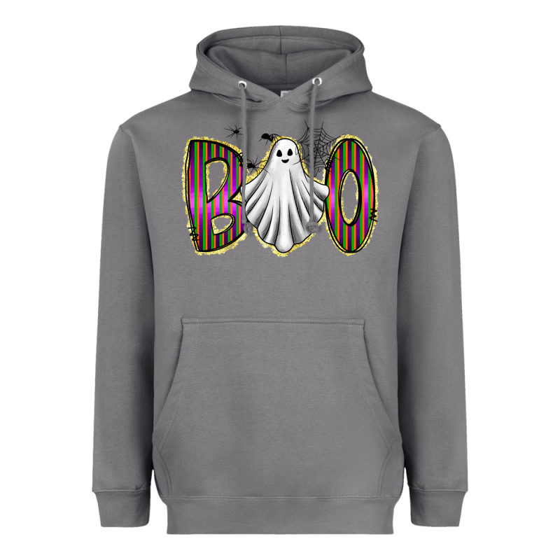 Boo Ghost Heavyweight Hoodie by RacoonDesign | Teevron