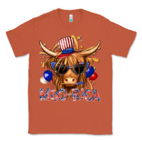 Copper moorica with cow billie wilder Classic Tee - texasbilliewilder