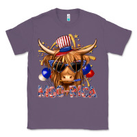 Lavender moorica with cow billie wilder Classic Tee - texasbilliewilder
