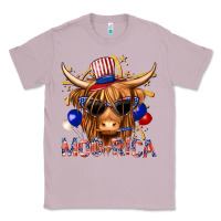 Lilac moorica with cow billie wilder Classic Tee - texasbilliewilder