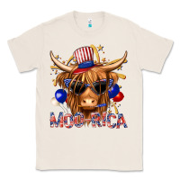 Natural moorica with cow billie wilder Classic Tee - texasbilliewilder