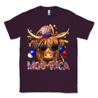 Plum moorica with cow billie wilder Classic Tee - texasbilliewilder