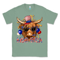 Sage moorica with cow billie wilder Classic Tee - texasbilliewilder