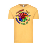 Vintage Mustard oncology team sunflower Vintage Tee - BarkalooDesign