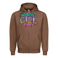 Chestnut racing girl Zipper Hoodie - Zillion Design Studio