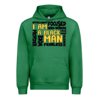 Emerald i am a black man Urban Hoodie - MaliasSmallBusiness