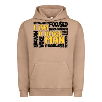 Pigment Burro i am a black man Urban Hoodie - MaliasSmallBusiness