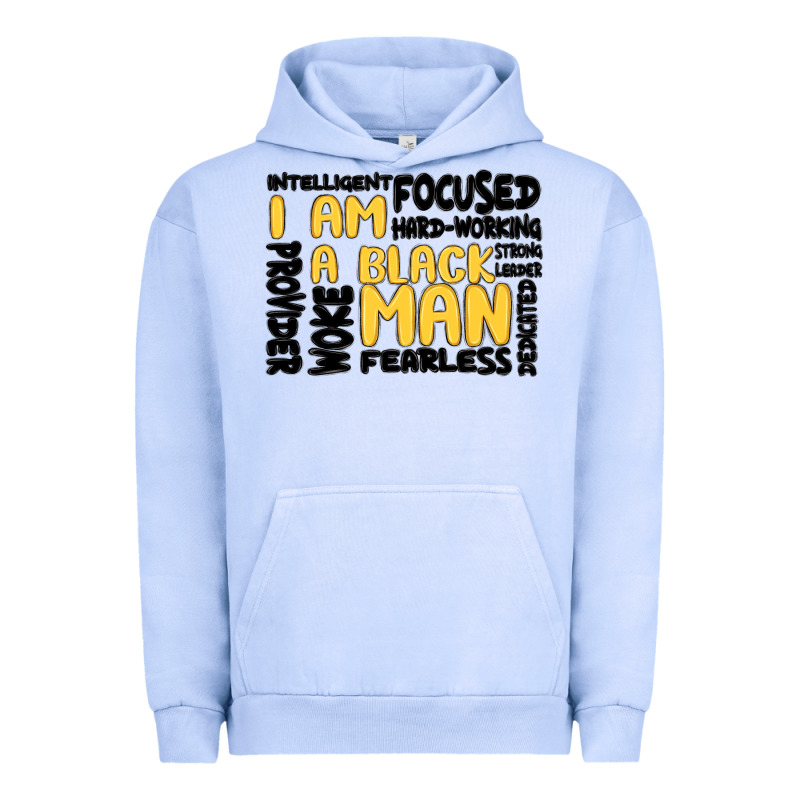 I Am A Black Man Urban Hoodie by MaliasSmallBusiness | Teevron