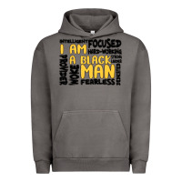 Pigment Tornado i am a black man Urban Hoodie - MaliasSmallBusiness