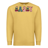 Antique Gold sassy Premium Sweatshirt - JahusDesignShop