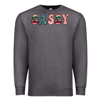Charcoal Heather sassy Premium Sweatshirt - JahusDesignShop