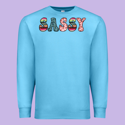 Sassy Premium Sweatshirt Designed By Jahusdesignshop