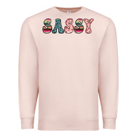 Pale Pink sassy Premium Sweatshirt - JahusDesignShop