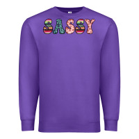 Purple sassy Premium Sweatshirt - JahusDesignShop