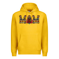 Lemon mom lady of guadalupe  serape sunflower Premium Hoodie - Jasminsmagicworld
