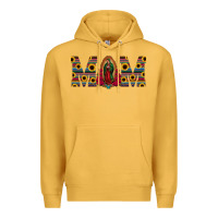 Mustard mom lady of guadalupe  serape sunflower Premium Hoodie - Jasminsmagicworld